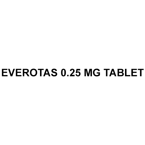 Everotas 0.25 mg Tablet