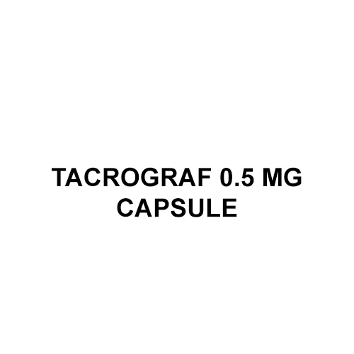 Tacrograf 0.5 mg Capsule
