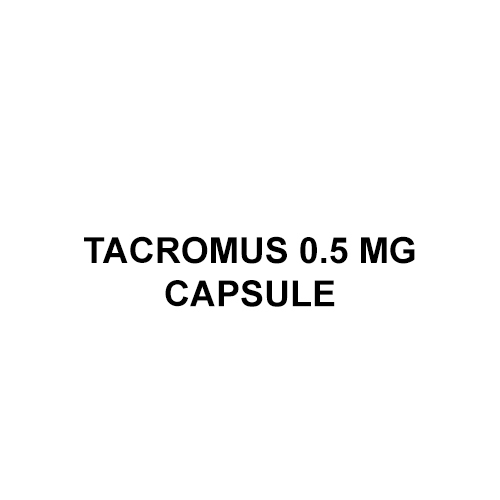 Tacromus 0.5 mg Capsule
