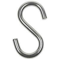 Stainless Steel S Hook - Durable Stainless Steel, Customized Size | Premium Quality, Versatile Organization Solution For Kitchens And Workshops