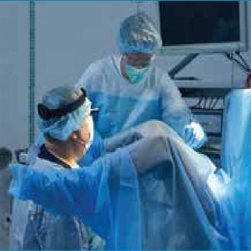 Blue Full Gynec Surgical Drape