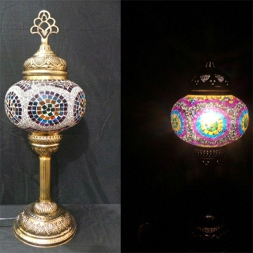 LUA D LFL 146 LED Table Lamps Hand Made Brass Metal Antique Series