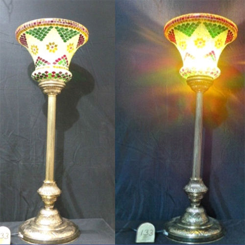 LUA D LFL 148 LED Table Lamps Hand Made Brass Metal Antique Series