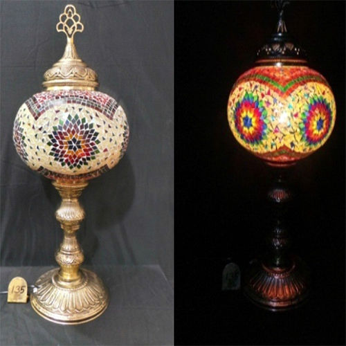 LUA D LFL 150 LED Table Lamps Hand Made Brass Metal Antique Series