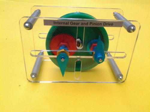 Internal Gear and Pinion Drive For Engineering Lab / School Lab Model