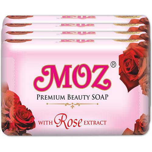 MOZ Bath Soap Rose 125 gm