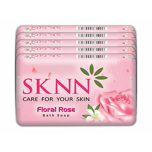 Sknn Bath Soap Rose Floral 100 Gm