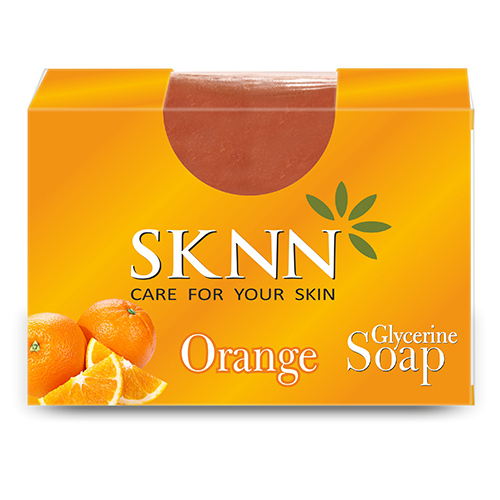 SKNN Glycerine Soap Orange 100gm