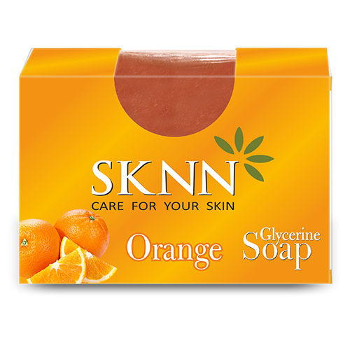 SKNN Glycerine Soap Orange 100gm