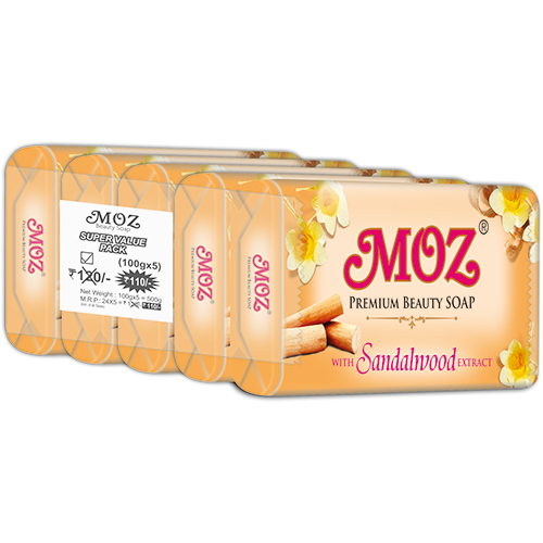 MOZ Bath Soap Sandalwood 100 gm