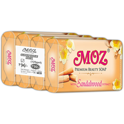 MOZ Bath Soap Sandalwood 125 gm