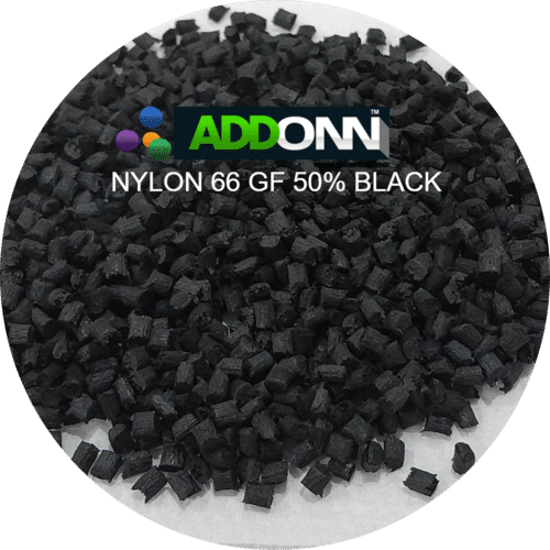 Recycled Nylon 66 Reinforcement 50% Black Pellets