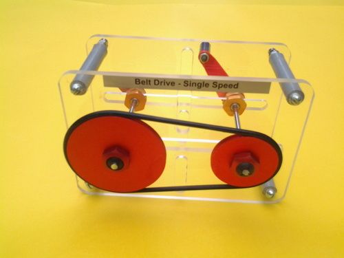 Belt Drive- Single Speed For Engineering Lab / School Lab Model