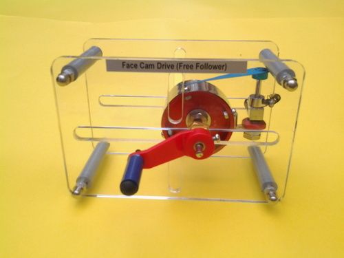 Face Cam Drive (Free Follower) For Engineering Lab / School Lab Model