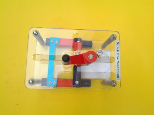 Scotch yoke mechanism For Engineering Lab / School Lab Model