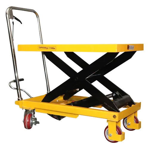 Die Loading Trolley - Color: Yellow