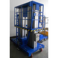 25 Feet Double Mast Aerial Work Platform - Attributes: Strong