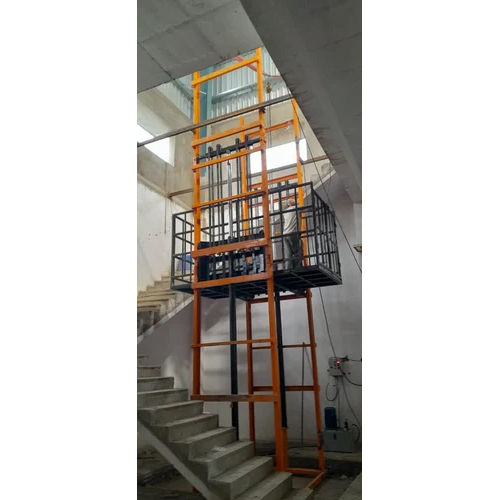 Industrial Goods Lift - Durable Steel, Hydraulic Powered, Remote Controlled | Heavy-Duty Freight and Cargo Elevator Solution