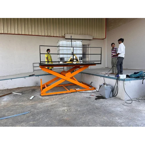 Pit Mounted Hydraulic Scissor Lift