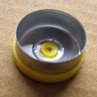 20mm Yellow Flip Off Seal Cap