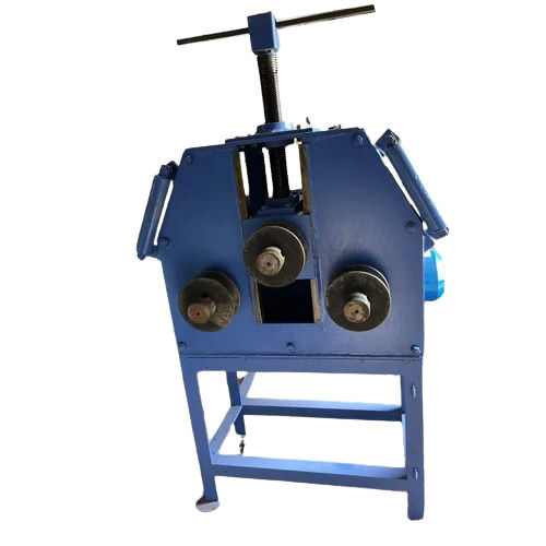 Blue Hydraulic Section Pipe Bending Machine