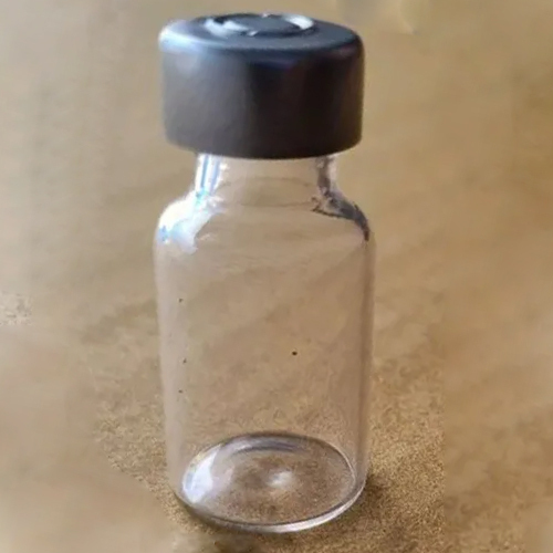 Silver Tear Off Glass Vials