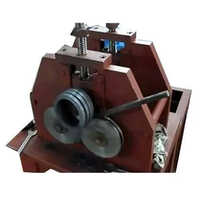 Pipe Forming Machine - 5.0 Mm Thickness, 5.5 Kg/sqm Air Pressure, 415 V Voltage | Semi-automatic, Red Color, 4 M/min Capacity