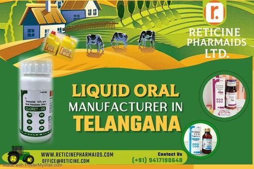 LIQUID ORAL MANUFACTURER IN TELANGANA