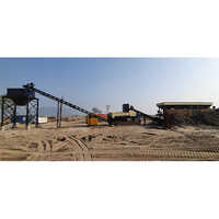 Wet Mix Macadam Plant - Customized Stainless Steel, 300tph Capacity , Frequency Speed Control Cooling System, Semi-automatic Operation, Warranty Included