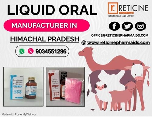 LIQUID ORAL MANUFACTURER IN HIMACHAL PRADESH