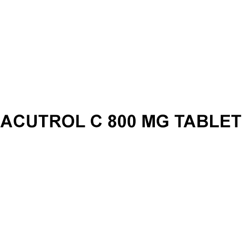 Acutrol C 800 mg Tablet