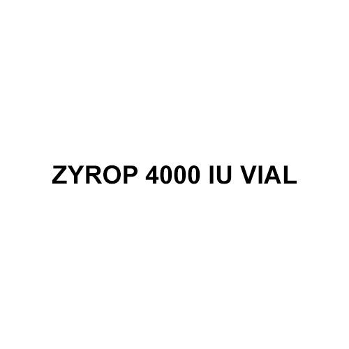 Zyrop 4000 IU Vial