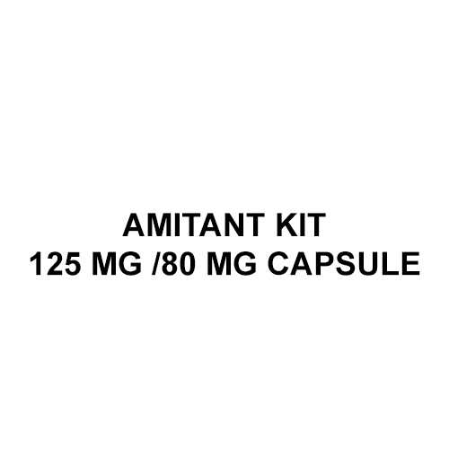 Amitant kit 125 mg - 80 mg Capsule