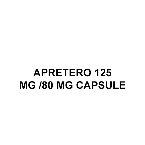 Apretero 125 mg -80 mg Capsule