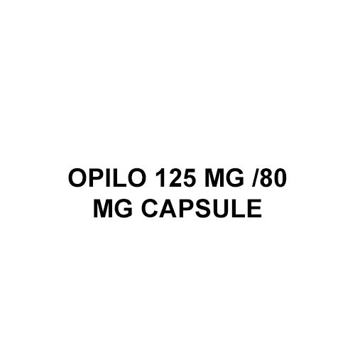 Opilo 125 mg -80 mg Capsule