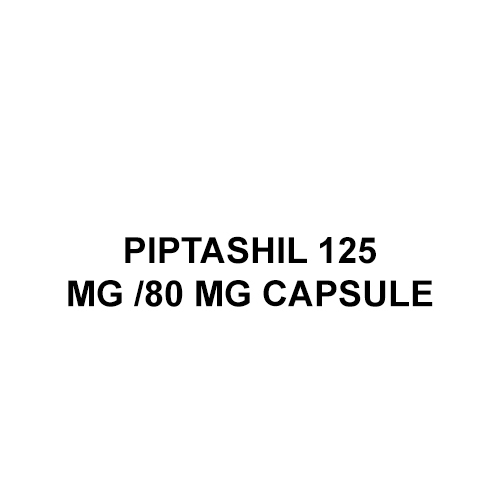Piptashil 125 mg -80 mg Capsule