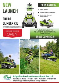 GRILLO CLIMBER 7.15 HYDROSTATIC BRUSH CUTTER