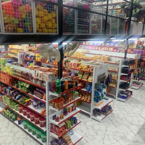 Supermarket Gandola Rack | 6 Fet - Capacity: 75 Kg/Day