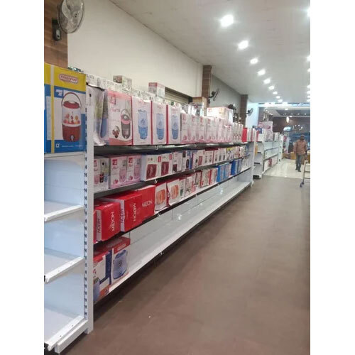 4 Shelves Retail Shop Heavy-duty Supermarket Display Rack