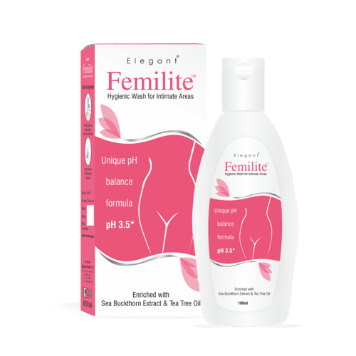 Elegant Femilite Hygienic Wash For Intimate Areas