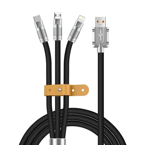 120W Extra Thick 3 in 1 USB DATA and Charging Cable