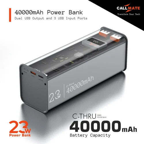 Callmate IonDrive 40000mAh C-Thru Power Bank