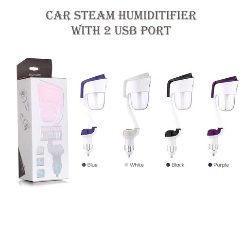 Callmate Car Steam Humidifier With 2 Usb Ports