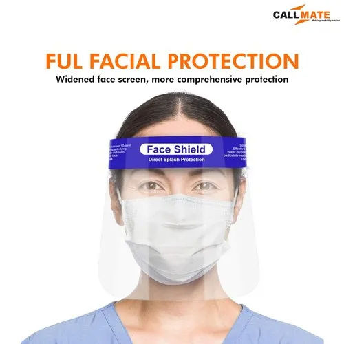 Safety Face Shield for Grinding Anti-Spitting Reusable Full Face Transparent Respirator