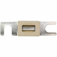 Forklift Fuse - Stainless Steel & Porcelain, Black Color | Industrial Usage, 6-month Warranty