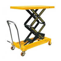 Mobile Scissor Lift Table Load Capacity: 1000  Kilograms (Kg)
