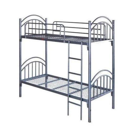 Silver Stainless Steel Bunk Bed