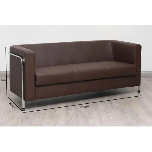 Brown Modern Office Sofa Set