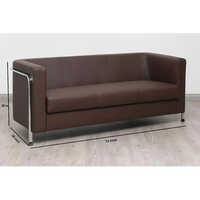 Modern Office Sofa Set - Color: Brown
