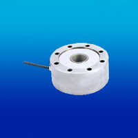90610t Pancake Load Cell - Mild Steel, Silver Color, 20 Ampere Power | Digital Sensor Output, Inductance Sensor Theory, Ideal For Industrial Testing Applications